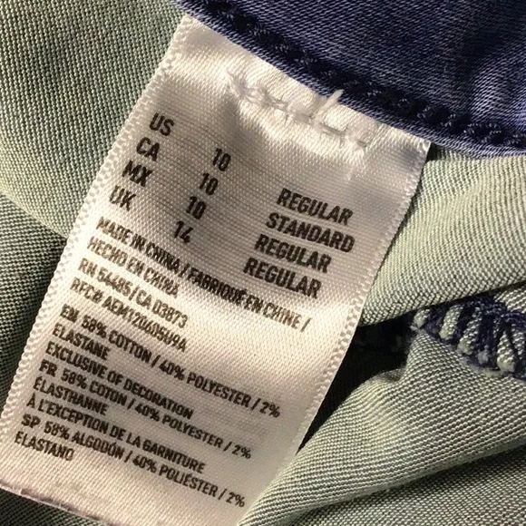 sac706🦅Mid Rise Legging w/ 26.5" Inseam Extreme Super Stretch American Eagle - Picture 5 of 10